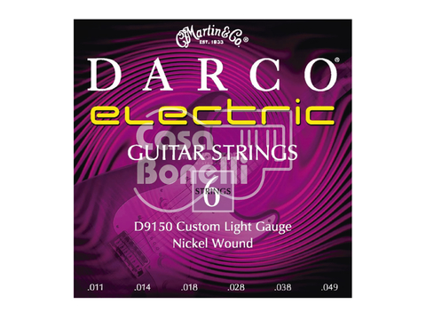 D-9150 Darco Martin Co 0.11 Cuerdas para Guitarra Eléctrica