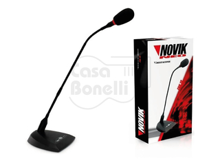 FNK10 Novik Micrófono de Mesa Cuello de Ganso o Flexible