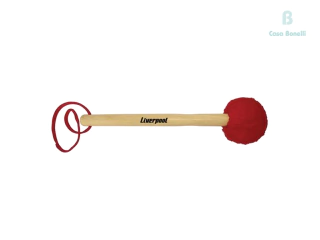 MC-48V Liverpool Mazo para Bombo de Madera Rojo