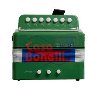 Acordeon de Niño a Botones 7 tonos y 3 Bajos BEE DF 103