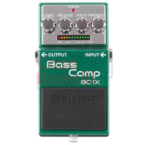 Pedal Efecto para Bajo bass compressor Boss BC1X