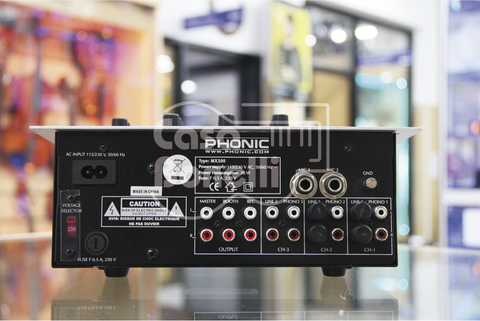 MX-300 Phonic Consola Mixer - comprar online