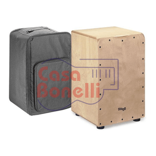 Cajon Peruano Stagg Caj50MN Con Funda