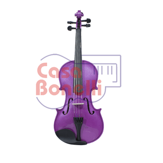 Violin de Estudio 4/4 G.Music G-14VI Violeta Claro