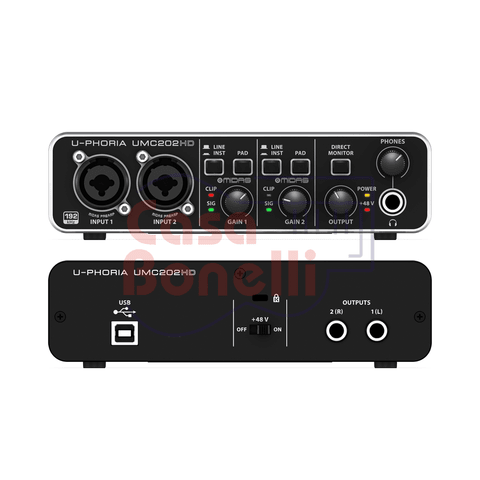 Interfaz Audio - Usb Behringer UMC202HD
