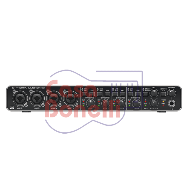 Interface de audiousb Behringer UMC404 HD