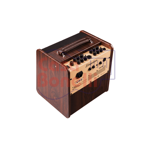 Amplificador para Guitarra Electroacustica Nux 50W AC-50 Stageman - casabonelli