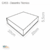 CX51 - Caixa Acoplada 34x5,5x23cm - comprar online