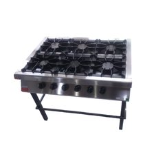 ANAFE LINEA SUPER 6 HORNALLAS ACERO