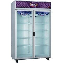 EXHIBIDOR VERTICAL INELRO DOBLE PUERTA 980LTS