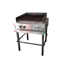 PARRILLA A GAS ROVESCO 75CM ACERO