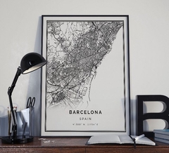 Cuadros Mapas de Ciudades - tienda online