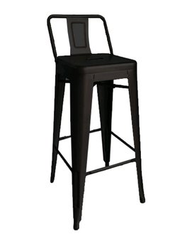 Banqueta Tolix con respaldo - Casa Divina Deco