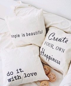 Almohadón Live con frases