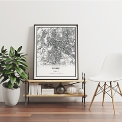 Cuadros Mapas de Ciudades - comprar online