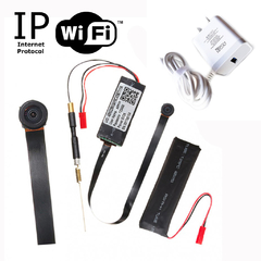 CÁMARA OCULTA IP WIFI 1080P - INCLUYE BATERÍA Y CARGADOR