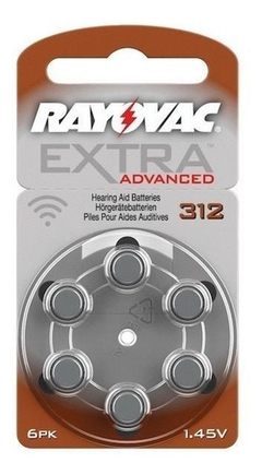 Pilas Botón Audífono Rayovac L675-6 Lazm Pila x 1 unidad