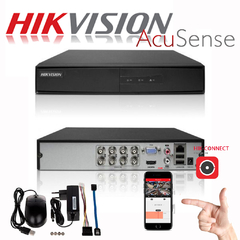 DVR HIKVISION DS-7208HGHI-M1/K1 ACUSENSE IA TURBO 4.0 HD 8CH+ IP - HD vídeo vigilancia P2P visualización por celular - comprar online