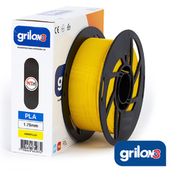 Filamento AMARILLO PLA GRILON3 1kg 1.75mm Impresora 3D