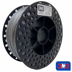 Filamento GRIS PLOMO PLA 3n3 1kg 1.75mm Impresora 3D