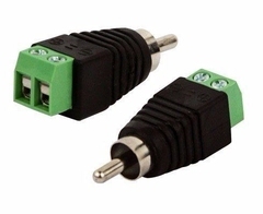 Conector RCA Macho con Bornera