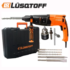 Roto Martillo Taladro Percutor LUSQTOFF 850w SDS Plus V. Variable