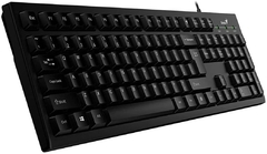 Teclado Genius Smart KB-100 QWERTY español color negro