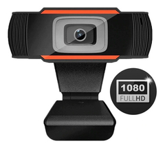 Webcam Cámara Web Full HD 1080p Streaming Zoom Con Micrófono