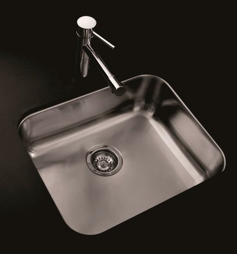 PILETA SIMPLE E50/18 JOHNSON 50X40X18CM ACERO INOX 304