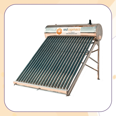TERMOTANQUE SOLAR COPMACO AC INOX 200 LTS 20 TUBOS C/B MAG