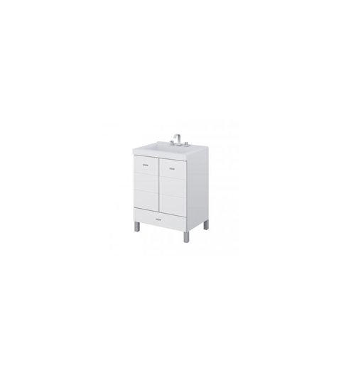 VANITORY TERRA MATRIX 50X84X36CM BLANCO V50TXB