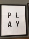 Cuadro PLAY