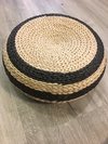 Puff nordico fibras naturales Tibet chico