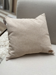 Almohadon Lino Rayado 40 x 40