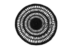 Individual de Mesa en Seagrass Negro Olmo - comprar online