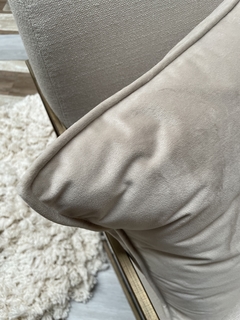 Almohadon deco Pana beige - comprar online