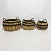 Canastos Seagrass set x 3 Bombay