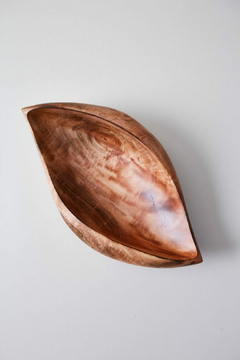 Centro De Mesa en Madera De Mango set x 2 - Jaspe Deco