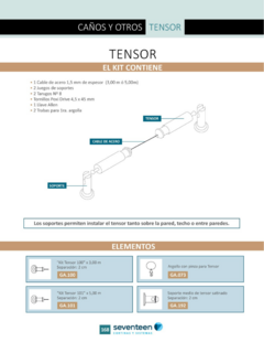 Tensor para Cortinas