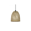 Lampara Pantalla Seagrass Natural Para Colgar 25X27 cm