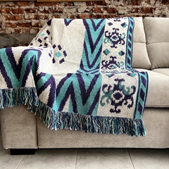 Manta para sillon pic nic Turquesa