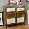 Mueble madera y hierro