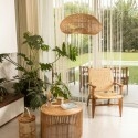 Pantalla de Rattan Natural 65 cm X 55 cm