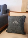 Almohadon Hilado Llama Estampado 100 % Playa Azul Aero