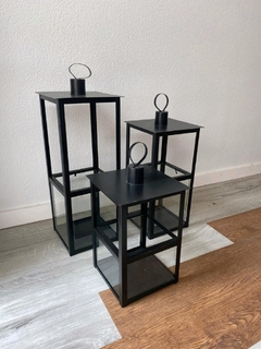 Fanales Hierro Negro Nilo set x3 - comprar online