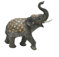 Elefante de Resina de 23,5 cm