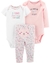 Set de 3 piezas Floral by Carters
