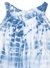Vestido con vuelo en espalda acampanado Blanco con azul bebe nena by Ralph Lauren - comprar online