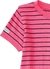 Vestido Fucsia a rayas negras bebe nena by Ralph Lauren - comprar online