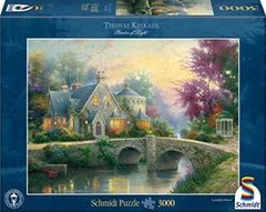 (364) Lamplight Manor; Thomas Kinkade - 3000 peças na internet